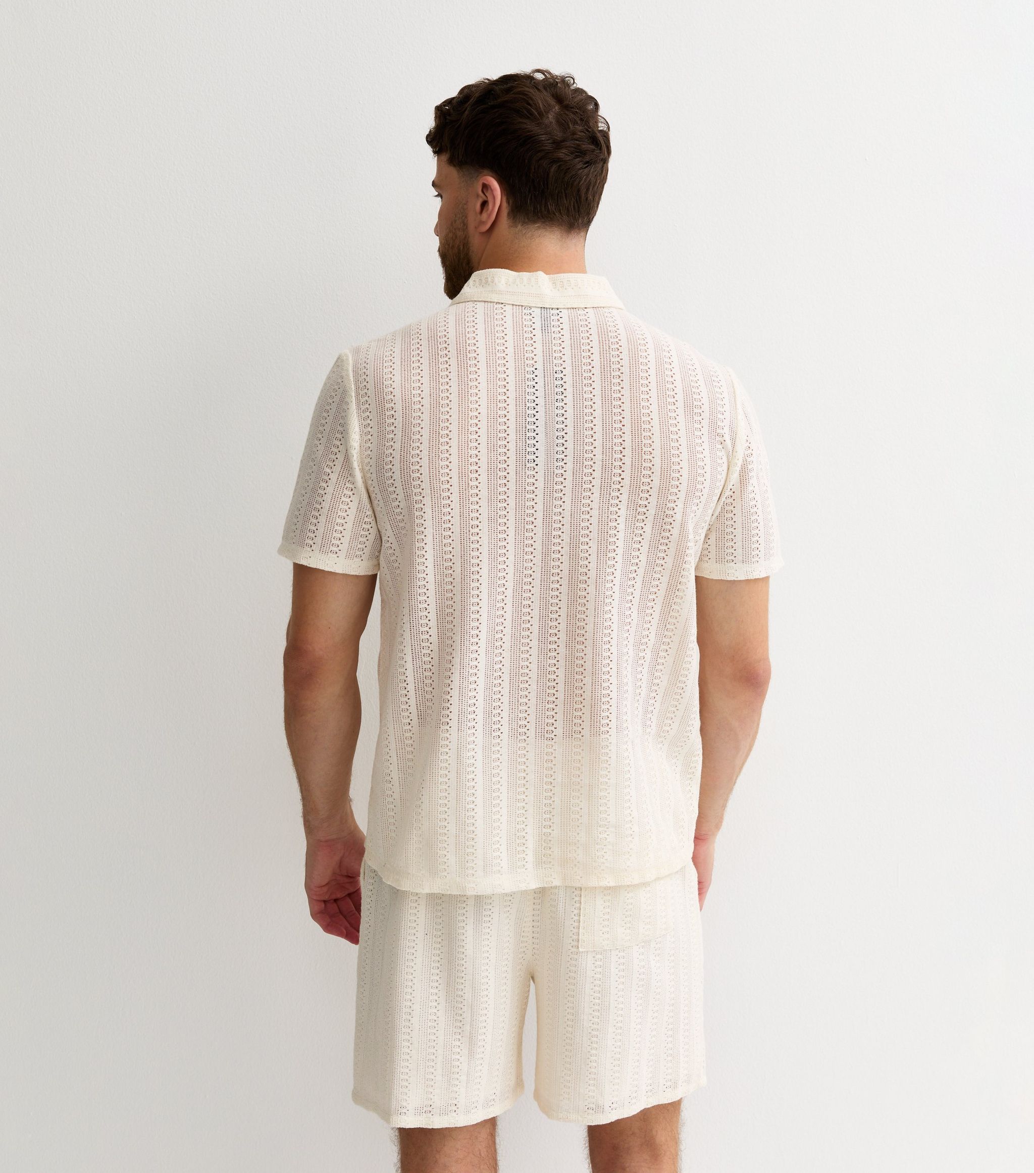 Crochet Polo Shirt - Image 2